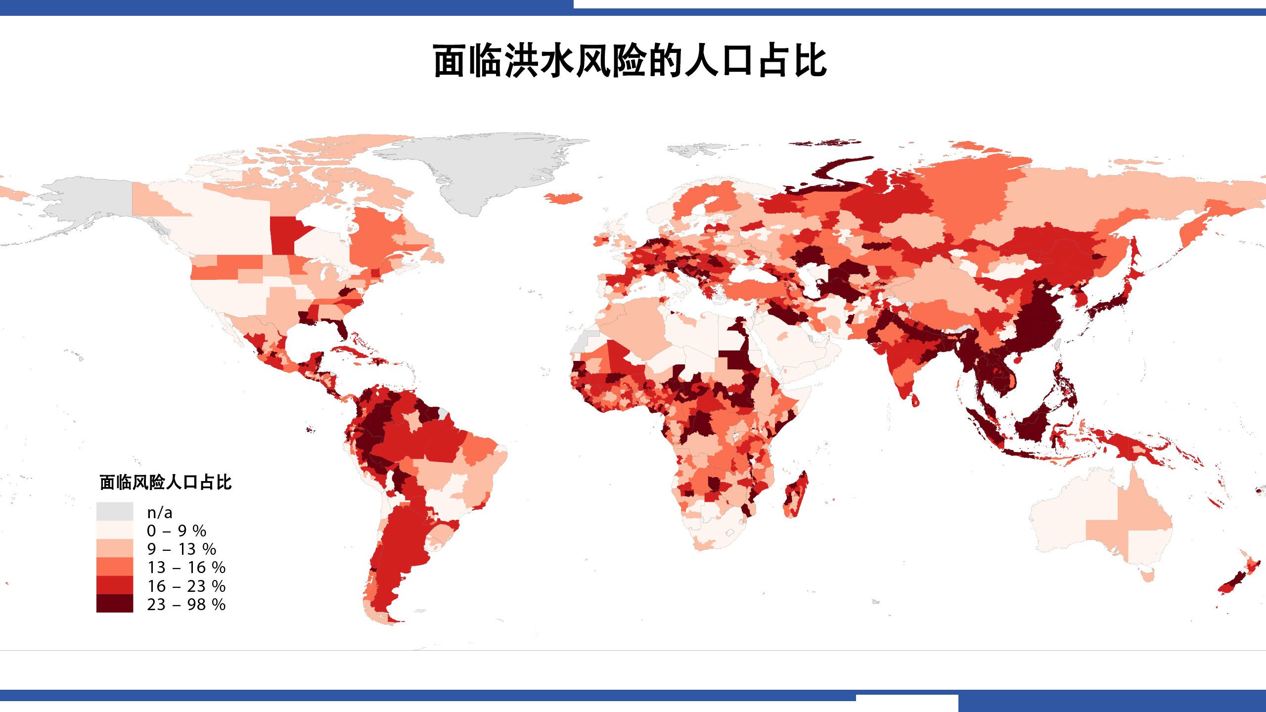 The share of population that is flood-exposed and living und $5.50 per day.