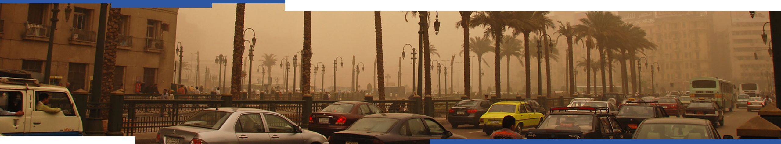 Traffic and pollution, Cairo, Egypt. Photo: Kim Eun Yeul / World Bank