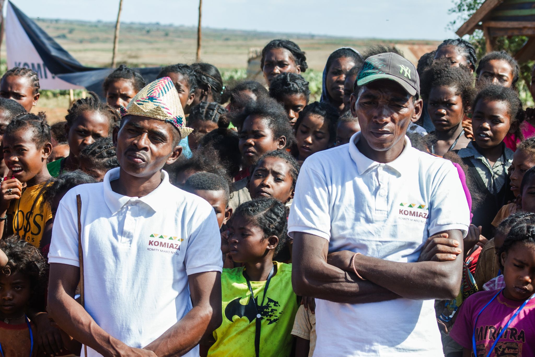 Mitanto Mara (on the left), who extricated himself from an arranged marriage at 15, is now a community advocate against child marriage to enable girls and boys to pursue an education and reach their full potential. (Tsiky Lalatiana Ranaivoarisoa/World Bank)