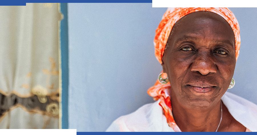 Ndiouck Mbaye from Kaolack, Senegal, leads over 300,000 rural women and is a strong voice on how plastic affect their lives.