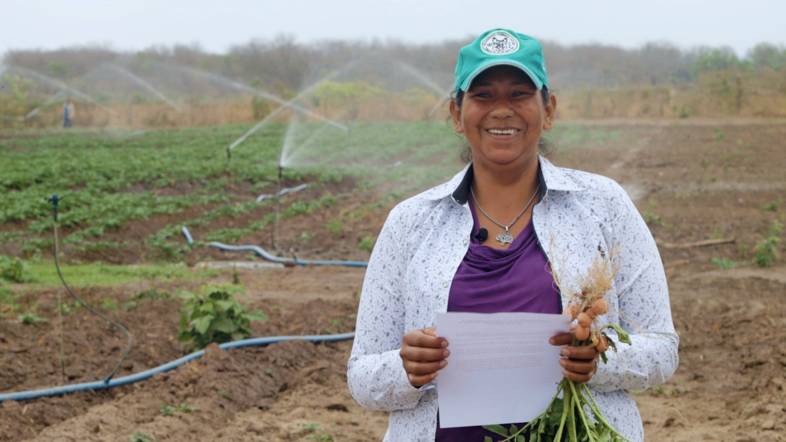 Elia Gómez, agricultora en el Chaco boliviano
