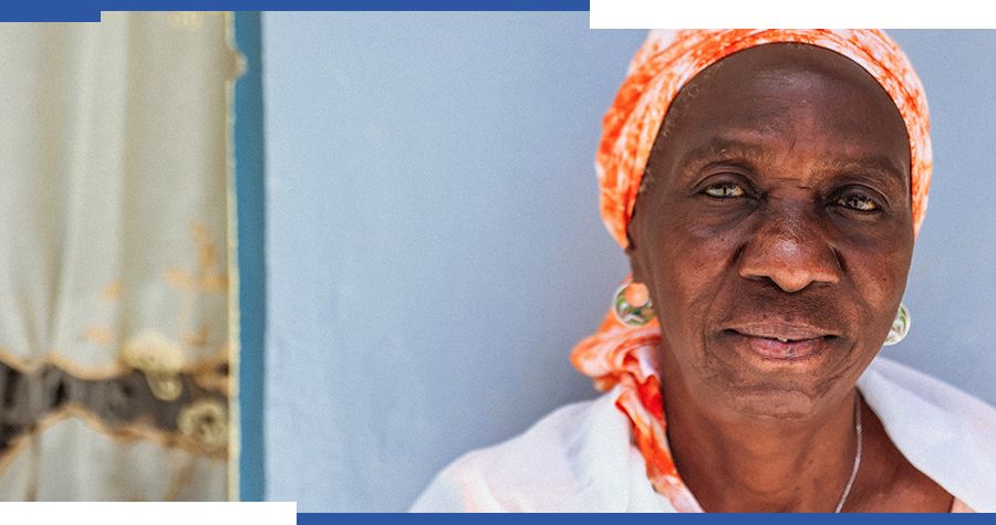 Ndiouck Mbaye from Kaolack, Senegal, leads over 300,000 rural women and is a strong voice on how plastic affect their lives. 